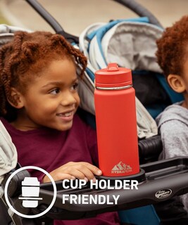 Foto 3 | Foto 3 | Botella De Agua Hydrapeak Mini De 600 Ml Con Tapa De Pajita Para Niños De Acero Inoxidable - Venta Internacional.