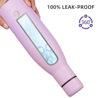 Foto 4 | Foto 4 | Botella De Agua Aislante Bjpkpk De Acero Inoxidable De 350 Ml, Color Morado - Venta Internacional.