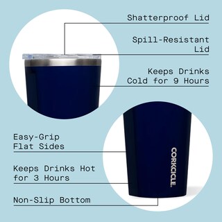 Foto 2 | Foto 2 | Taza De Café Corkcicle Classic Gloss Midnight Navy 473 Ml - Venta Internacional.