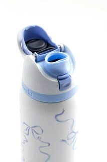 Foto 4 | Foto 4 | Botella De Agua Owala Freesip Tied And True Blue Bows 950 Ml - Venta Internacional.