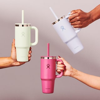 Foto 4 | Foto 4 | Vaso Hidro De Viaje Con Asa, Tapa Y Pajita, 700 Ml, Color Rosa - Venta Internacional.