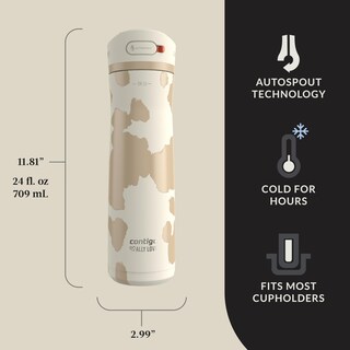 Foto 3 | Foto 3 | Botella De Agua Contigo Ashland Chill 2.0 Oatmilk 700 Ml - Venta Internacional.