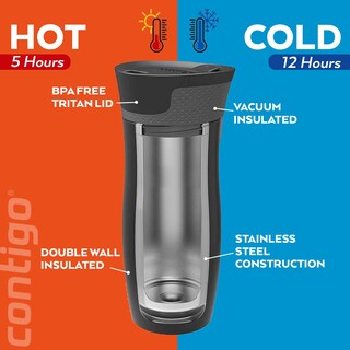 Foto 7 | Foto 7 | Taza De Viaje Contigo West Loop Autoseal 470 Ml De Acero Inoxidable - Venta Internacional.