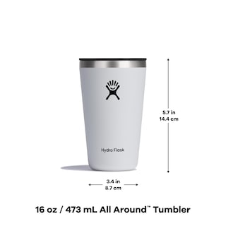 Foto 3 | Foto 3 | Tumbler Hydro Flask All Around, 473 Ml, Con Tapa A Presión - Venta Internacional.
