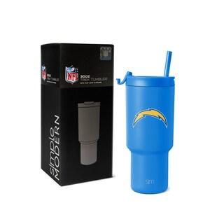 Foto 1 | Foto 1 | Vaso Simple Modern Nfl Los Angeles Chargers De 900 Ml - Venta Internacional.