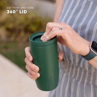 Foto 2 | Foto 2 | Taza De Café De Viaje Simple Modern Voyager 480 Ml, Rosa - Venta Internacional.