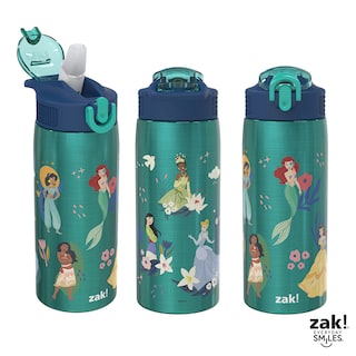 Foto 6 | Foto 6 | Botella De Agua Zak Designs Disney Princess 560 Ml De Acero Inoxidable - Venta Internacional.