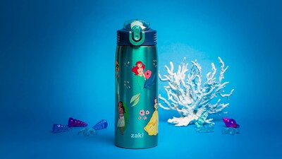 Foto 7 | Foto 7 | Botella De Agua Zak Designs Disney Princess 560 Ml De Acero Inoxidable - Venta Internacional.