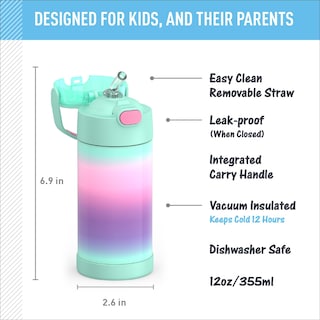 Foto 2 | Foto 2 | Botella De Agua Thermos Funtainer Kids De Acero Inoxidable De 350 Ml - Venta Internacional.