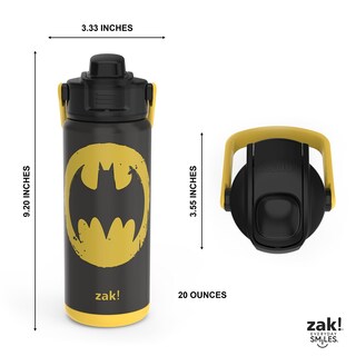 Foto 3 | Foto 3 | Botella Aislante Zak! Beacon Batman 600 Ml Acero Inoxidable - Venta Internacional.