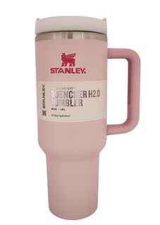 Foto 1 | Foto 1 | Termo Tipo Stanley Rosa Acero Inoxidable De 40 Oz Con Aza Para Bebidas Frías O Calientes.
