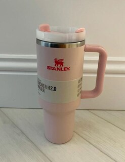 Foto 4 | Foto 4 | Termo Tipo Stanley Rosa Acero Inoxidable De 40 Oz Con Aza Para Bebidas Frías O Calientes.