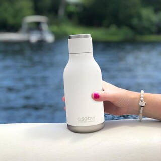 Foto 7 | Foto 7 | Botella Asobu Urban Insulated De Acero Inoxidable 473 Ml Blanca - Venta Internacional.