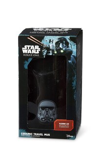 Foto 3 | Foto 3 | Taza De Viaje Star Wars Rogue One Death Trooper De Cerámica - Venta Internacional.