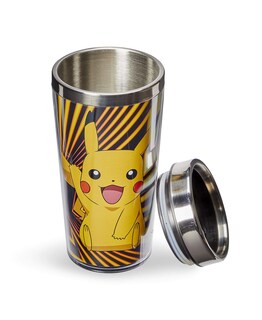Foto 3 | Foto 3 | Taza De Viaje Just Funky Pokemon Pikachu 473 Ml De Acero Inoxidable - Venta Internacional.