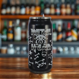 Foto 2 | Foto 2 | Cabezal Metálico Travel Can Seven20 Aggretsuko Con Aislamiento 350 Ml - Venta Internacional.