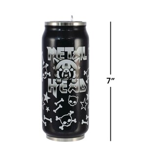 Foto 5 | Foto 5 | Cabezal Metálico Travel Can Seven20 Aggretsuko Con Aislamiento 350 Ml - Venta Internacional.