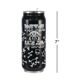 Foto 6 | Foto 6 | Cabezal Metálico Travel Can Seven20 Aggretsuko Con Aislamiento 350 Ml - Venta Internacional.