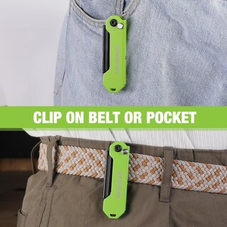 Foto 6 | Foto 6 | Cuchillo Utilitario Plegable Workpro Edc Mini Cortador De Cajas Con Clip - Venta Internacional.