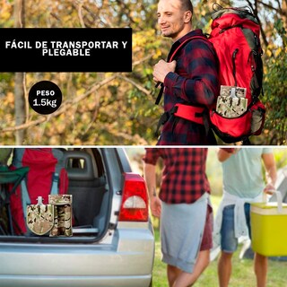 Foto 5 | Foto 5 | Pala Plegable De Supervivencia Profesional | Herramienta Multifuncional De Campismo
