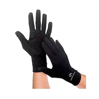 Foto 4 | Foto 4 | Guantes Full Hand de Compresión Copper Heal Negro para Artritis de Cobre Talla S