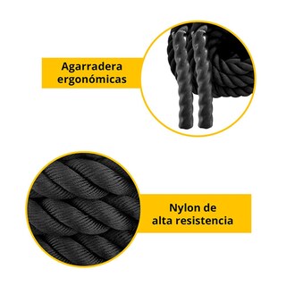 Foto 3 | Foto 3 | Cuerda para Azotar de 12 m Tayga color Negro