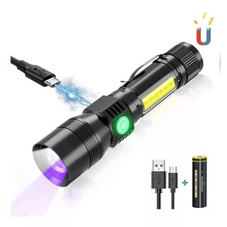 Foto 3 | Foto 3 | Linterna Led UV Eo Safe Imports ESI-5199 color Negro Recargable