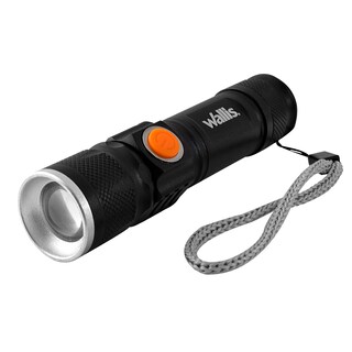 Foto 3 | Foto 3 | Linterna de Luz Led Ultrabrillante Wallis H340317 Negro USB Recargable con Zoom