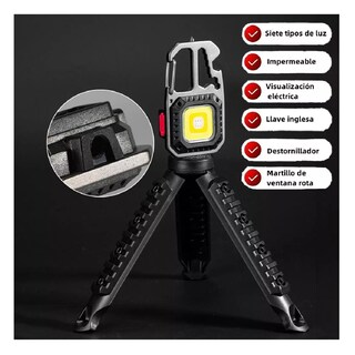 Foto 2 | Foto 2 | Lámpara Táctica Led de Camping Linterna con Batería Recargable