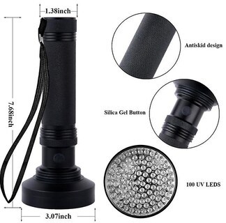 Foto 4 | Foto 4 | Linterna Uv Sanlin Beans 51 Led 395nm Detector De Luz Negra - Venta Internacional.