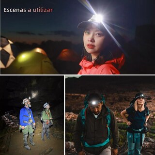 Foto 2 | Foto 2 | Lámpara De Cabeza Para Campismo Minera Accesorios Tacticos De Led Eo Safe Imports Esi-16795 Multicolor