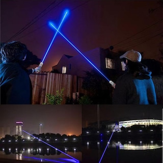 Foto 6 | Foto 6 | Linterna Portátil De Alta Potencia Con Luz Azul Para Exteriores - Venta Internacional.
