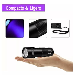 Foto 3 | Foto 3 | Language Lampara Luz Uv 12led Eo Safe Imports Esi-9195-1 Negro