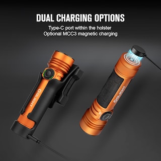 Foto 4 | Foto 4 | Linterna Olight Seeker 4 Pro Recargable 4600lm Ipx8 Naranja - Venta Internacional.