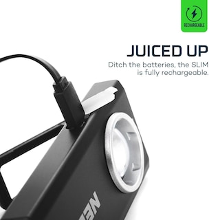 Foto 5 | Foto 5 | Lámpara De Trabajo Nebo Slim, Recargable Por Usb, 500 Lúmenes, Color Negro - Venta Internacional.