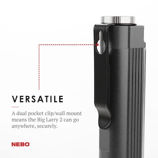 Foto 7 | Foto 7 | Lámpara De Trabajo Nebo Big Larry 2 Power 500 Lm Con Clip Y Base Magnética - Venta Internacional.