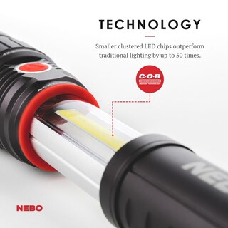 Foto 5 | Foto 5 | Linterna Led Táctica Nebo Slyde+ De 400 Lúmenes Con Luz De Trabajo - Venta Internacional.