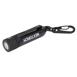 Foto 1 | Foto 1 | Mini Linterna Nextorch De Luz Led, 300 Lúmenes, Con Llavero Y Cable Usb Tipo C, Negro