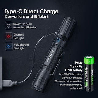 Foto 6 | Foto 6 | Linterna Nextorch E52c Recargable 3000lm - Venta Internacional