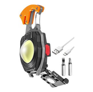 Foto 1 | Foto 1 | Linterna Led Llavero Portátil Lámpara Táctica Multifunción