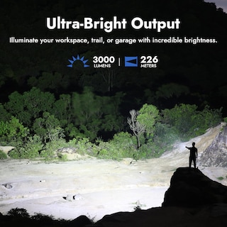 Foto 2 | Foto 2 | Linterna Táctica Wuben L3 Recargable 3000 Lm 4800 Mah Ip68 - Venta Internacional.