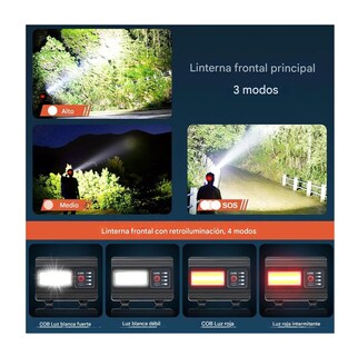 Foto 3 | Foto 3 | Lampara Led Recargable 100000 Lumen