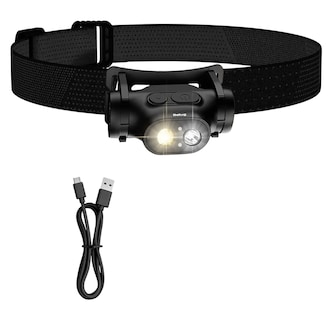 Foto 1 | Foto 1 | Lampara De Cabeza Linterna Frontal Led Recargable Con Sensor