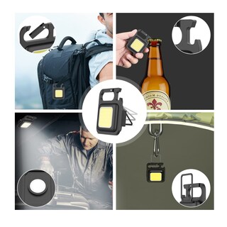 Foto 3 | Foto 3 | Linterna Portátil Eo Safe Imports Esi-5357 Mini Llavero Cargando Lámpara Táctica LED Negro