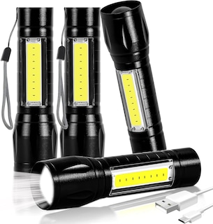Foto 1 | Foto 1 | Lámpara Recargable LED 2000 lm con Zoom Resistente al Agua