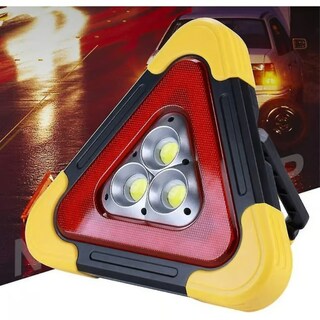 Foto 2 | Foto 2 | Lámpara de Advertencia de Emergencia Triangular Led Recargable 5 Modos de Luz