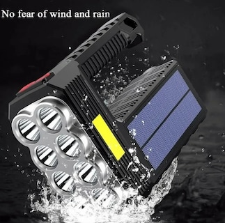 Foto 4 | Foto 4 | Xtellar Linterna Led Táctica Solar Recargable: Impermeable Y A Prueba De Caídas.