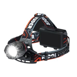 Foto 1 | Foto 1 | Linterna Frontal Xtellar Recargable, Ajustable, Con Zoom Y Luz Trasera Para Exploradores Y Actividades Nocturnas
