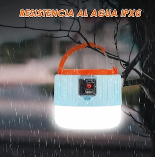 Foto 4 | Foto 4 | Lámpara Xtellar Recargable Con Energía Solar Y Usb, Potente Linterna Led Para Acampadas Y Aventuras Al Aire Libre