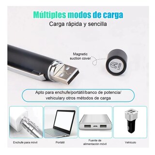 Foto 4 | Foto 4 | Lámparas Led Diagnóstico Recargables Para Medico Lab.g Negro Y Plata